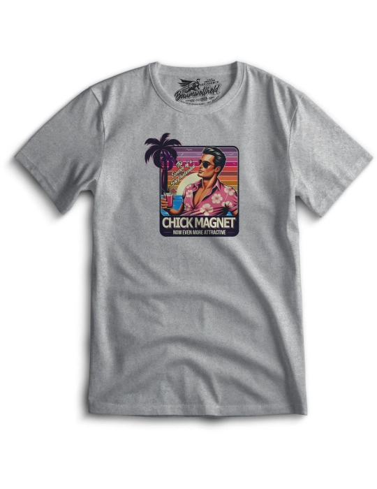 Baumwollheld.de|CHICK MAGNET - Now even more attractive - T-Shirt|Startseite|29,00 €
