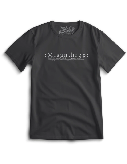 Baumwollheld.de|:Misanthrop: T-Shirt|Startseite|24,90 €