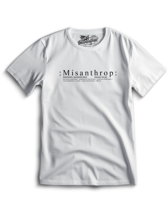Baumwollheld.de|:Misanthrop: T-Shirt|Startseite|24,90 €