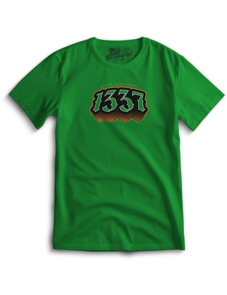 Baumwollheld.de|1337 Define your Legacy - T-Shirt|Startseite|29,00 €