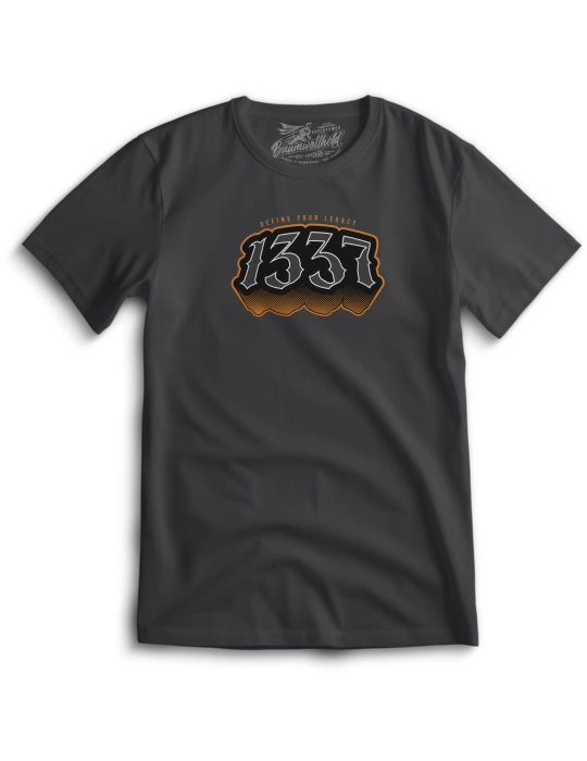 Baumwollheld.de|1337 Define your Legacy - T-Shirt|Startseite|29,00 €