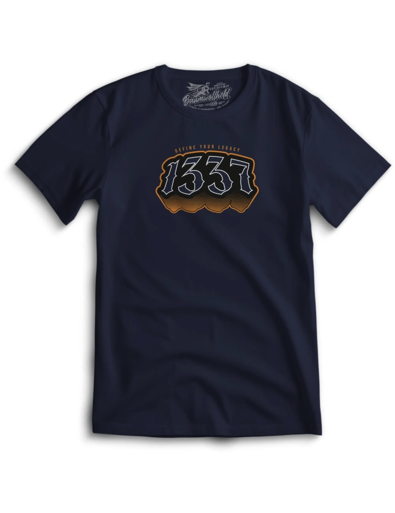 Baumwollheld.de|1337 Define your Legacy - T-Shirt|Startseite|29,00 €