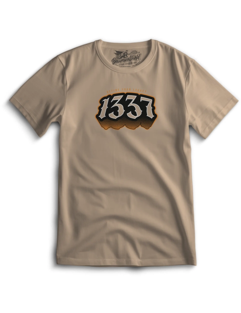 Baumwollheld.de|1337 Define your Legacy - T-Shirt|Startseite|29,00 €