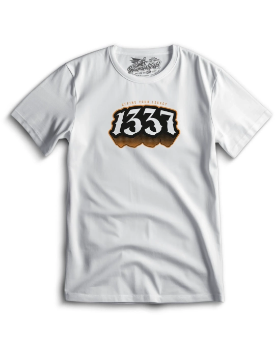 Baumwollheld.de|1337 Define your Legacy - T-Shirt|Startseite|29,00 €