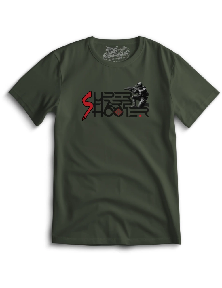 Baumwollheld.de|Super Sharp Shooter Gamer T-Shirt|Startseite|29,00 €