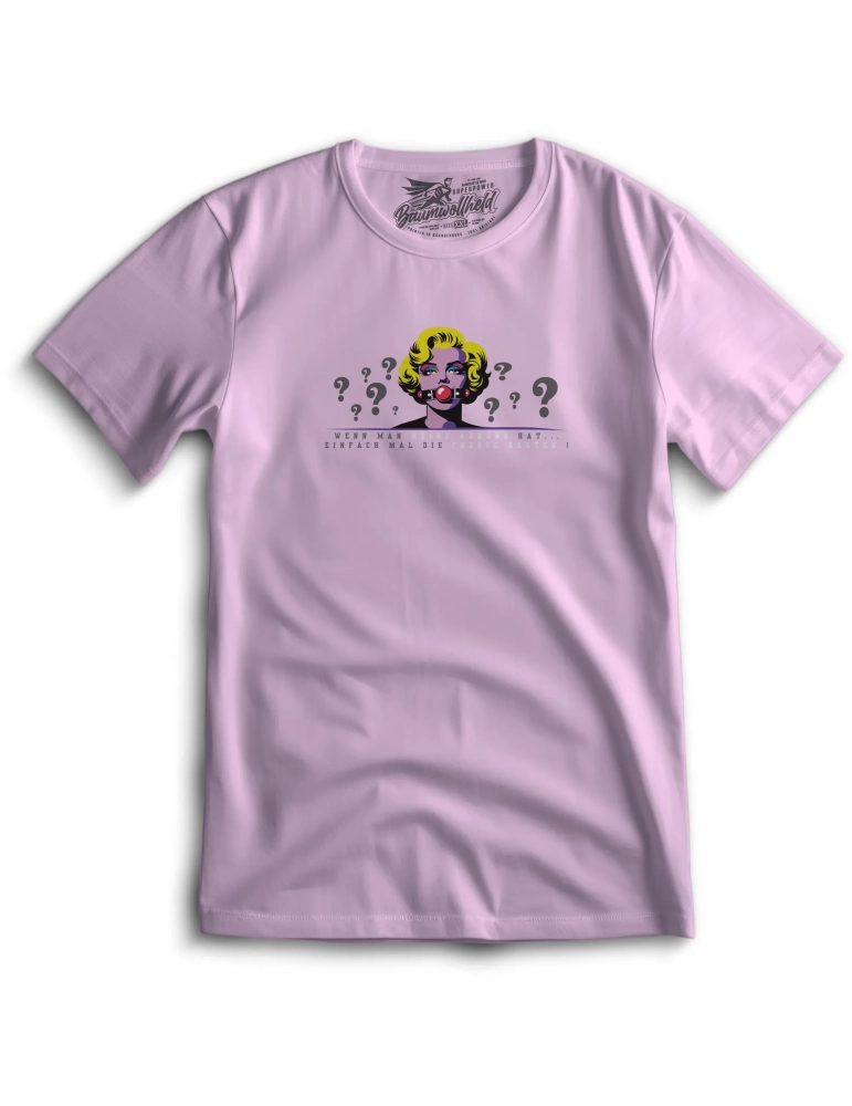 Baumwollheld.de|Wenn man keine Ahnung hat... einfach mal die Fresse halten T-Shirt|Startseite|29,00 €