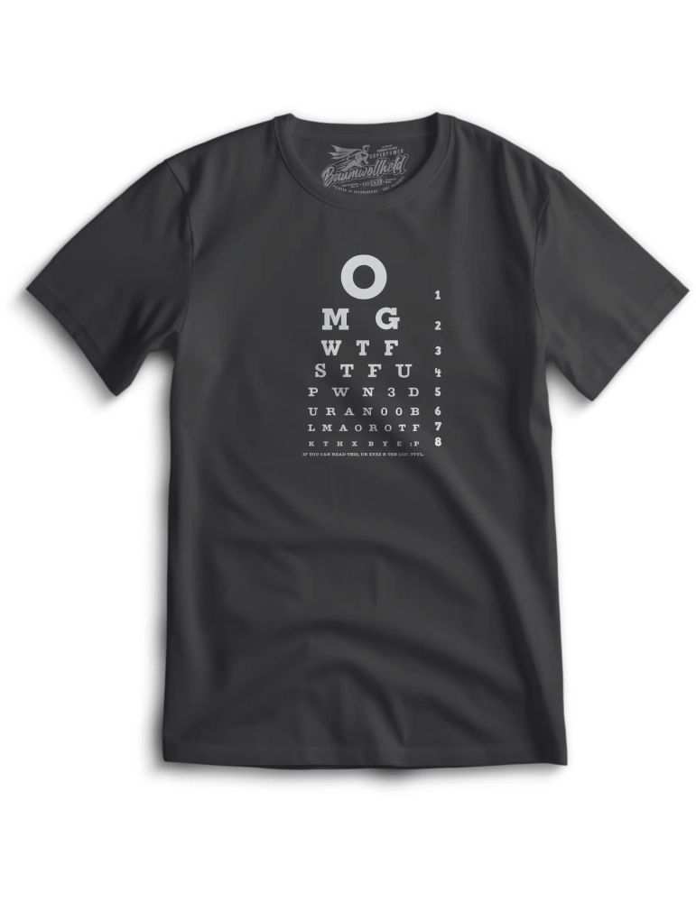 Baumwollheld.de|Leet Eyes T-Shirt|Startseite|24,90 €