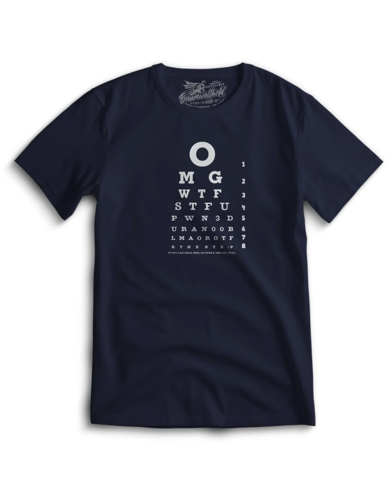 Baumwollheld.de|Leet Eyes T-Shirt|Startseite|24,90 €