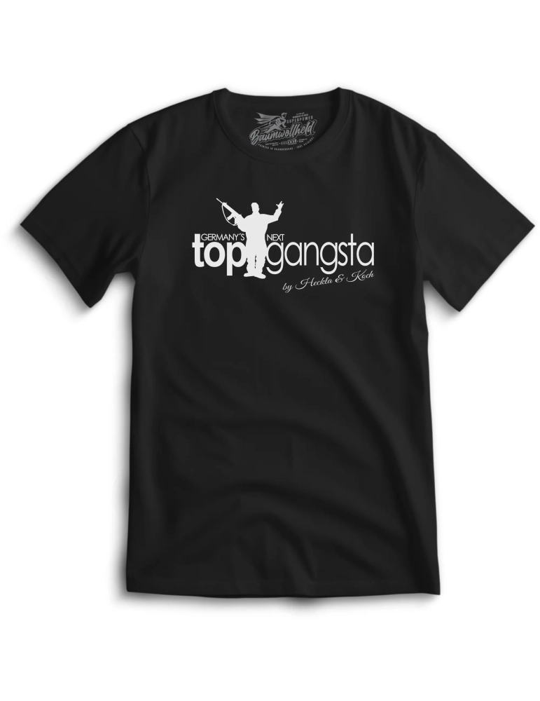 Baumwollheld.de|Germanys Next Top Gangsta T-Shirt|Startseite|24,90 €