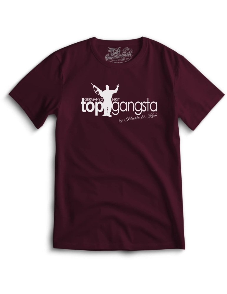 Baumwollheld.de|Germanys Next Top Gangsta T-Shirt|Startseite|24,90 €