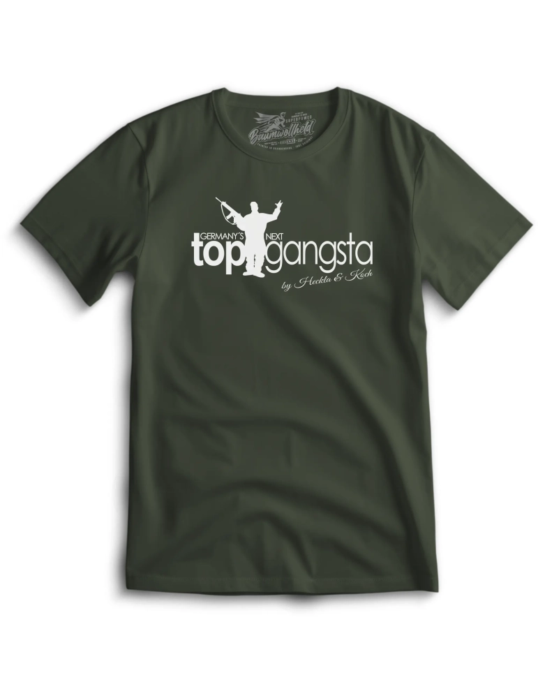 Baumwollheld.de|Germanys Next Top Gangsta T-Shirt|Startseite|24,90 €