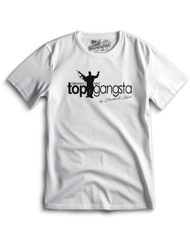 Baumwollheld.de|Germanys Next Top Gangsta T-Shirt|Startseite|24,90 €
