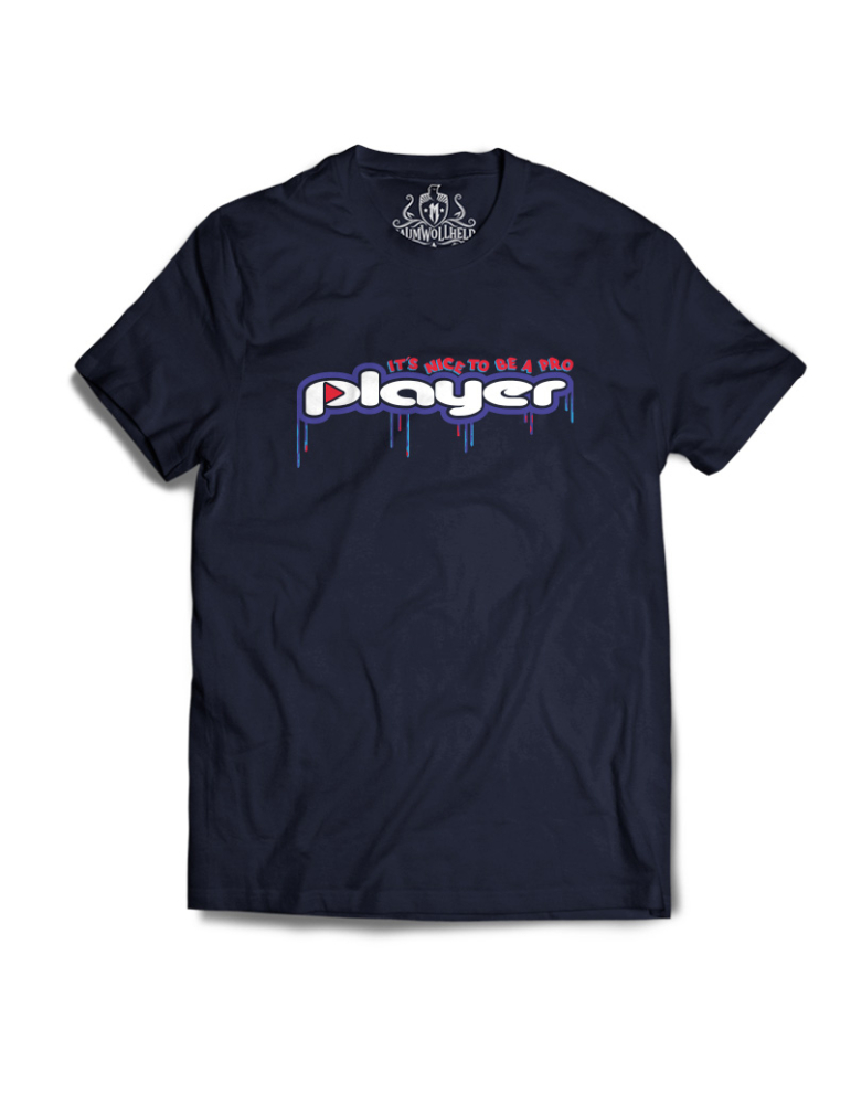 Baumwollheld.de|Player - It´s nice to be a Pro - T-Shirt|T-Shirts|29,00 €