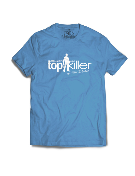 Baumwollheld.de|Germanys Next Top Killer - T-Shirt|Gentlemens|24,90 €