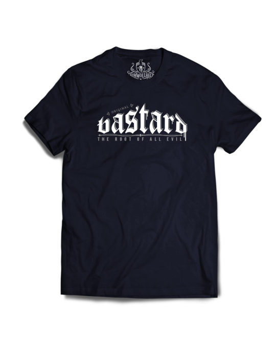 Baumwollheld.de|Original Bastard - Tshirt - White Print|Gentlemens|24,90 €