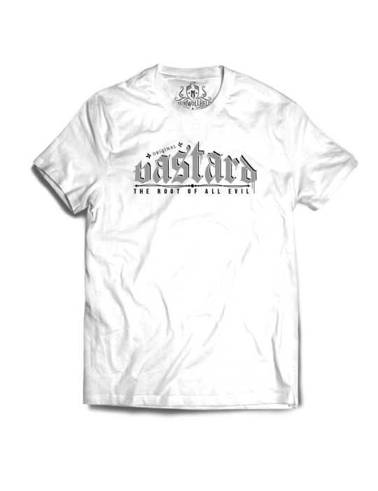 Baumwollheld.de|Original Bastard - T-Shirt - Gray Print|Gentlemens|24,90 €