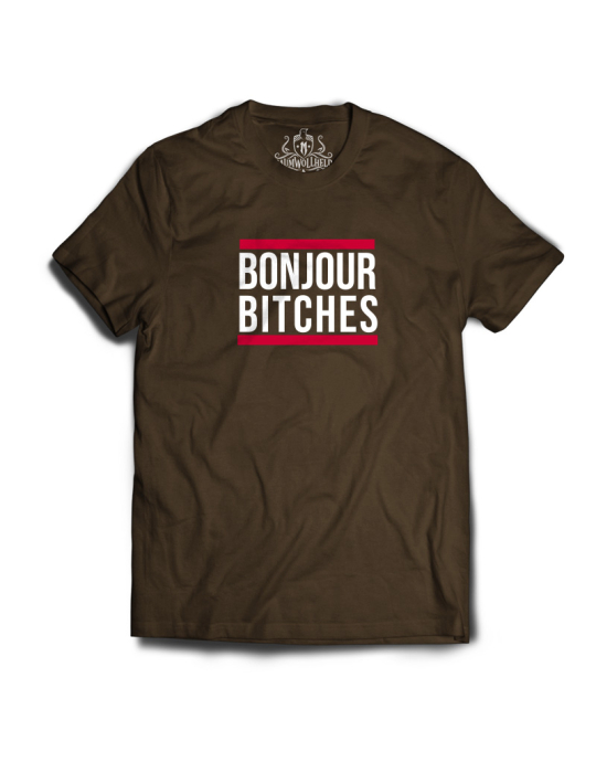 Baumwollheld.de|Bonjour Bitches - T-Shirt|Gentlemens|29,00 €