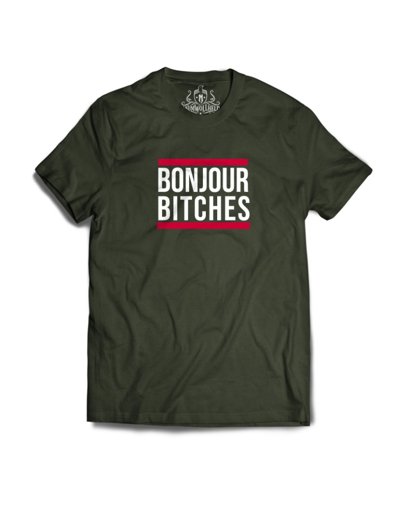 Baumwollheld.de|Bonjour Bitches - T-Shirt|Gentlemens|29,00 €