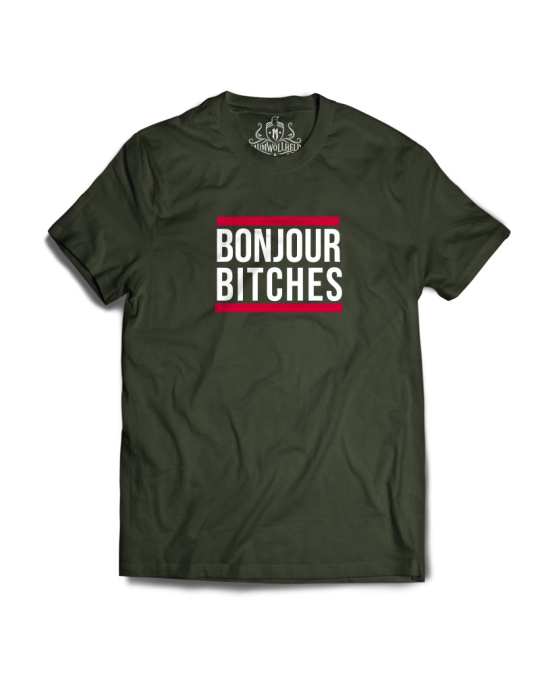 Baumwollheld.de|Bonjour Bitches - T-Shirt|Gentlemens|29,00 €
