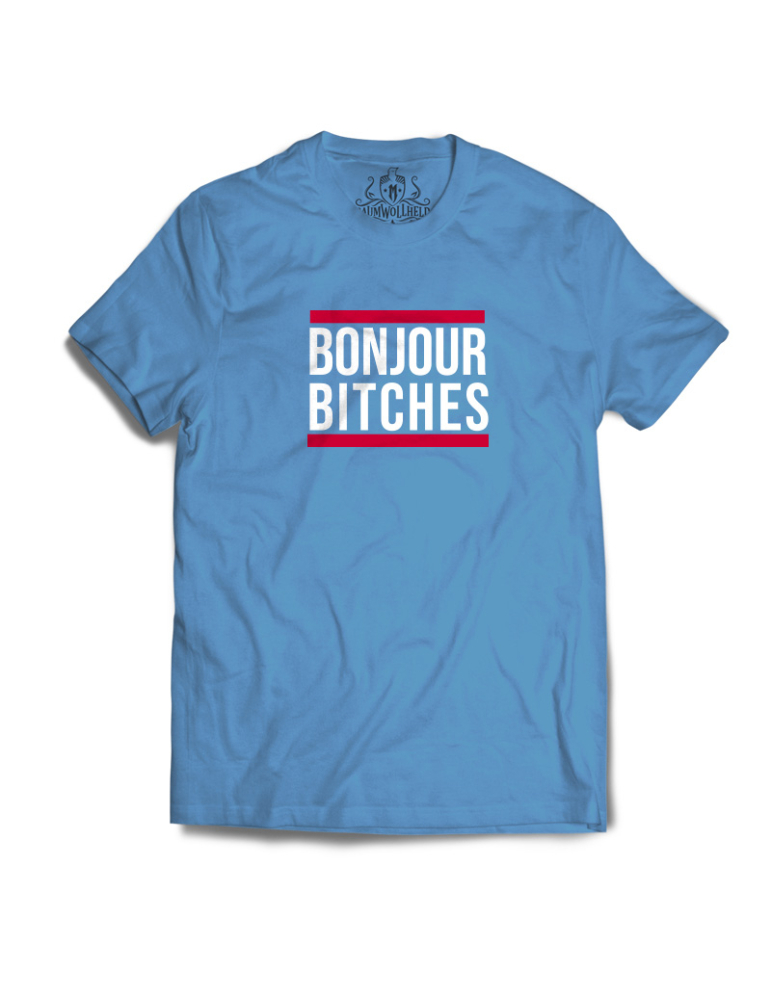 Baumwollheld.de|Bonjour Bitches - T-Shirt|Gentlemens|29,00 €