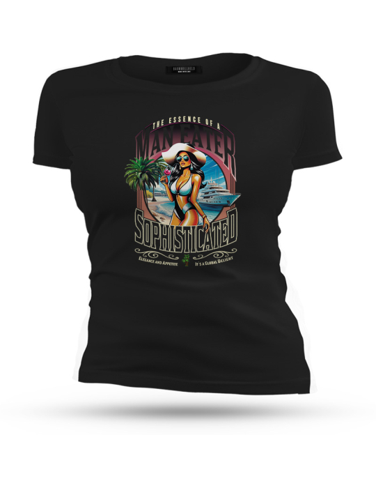Baumwollheld.de|Man Eater - Ladies Tshirt|Ladies|29,00 €