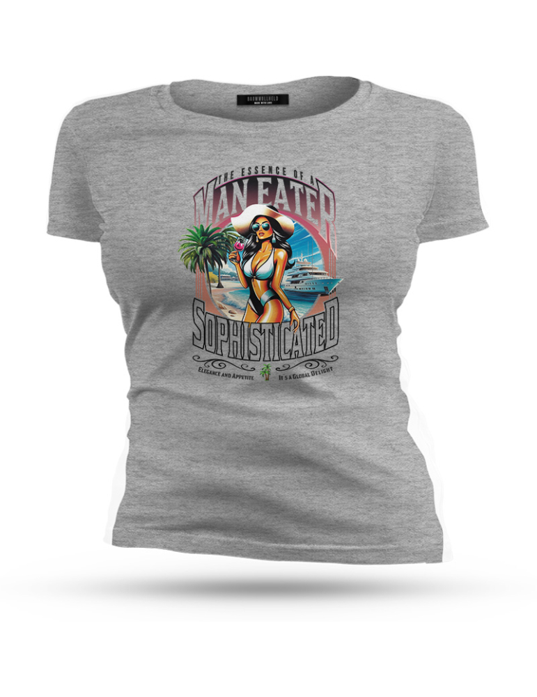 Baumwollheld.de|Man Eater - Ladies Tshirt|Ladies|29,00 €