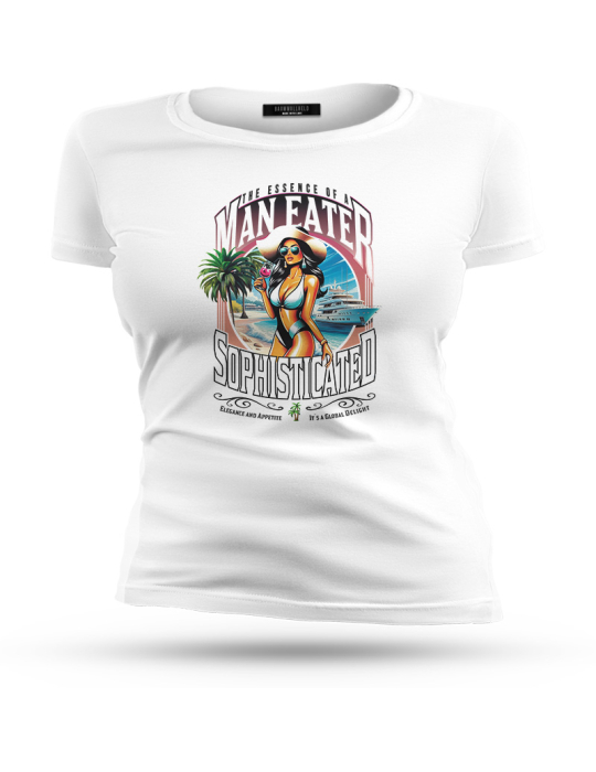 Baumwollheld.de|Man Eater - Ladies Tshirt|Ladies|29,00 €