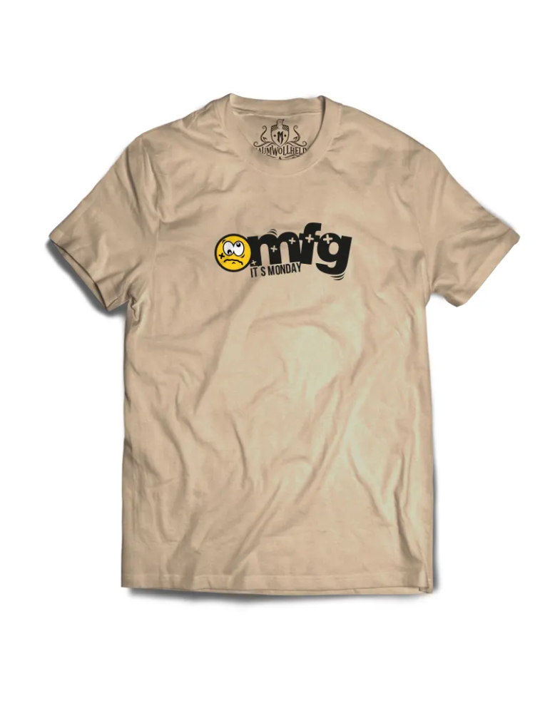 Baumwollheld.de|OMFG - It´s Monday T-Shirt|Startseite|29,00 €