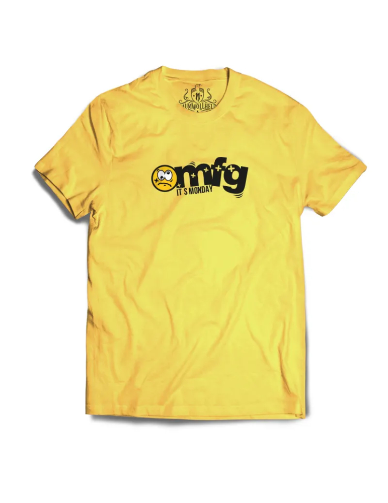 Baumwollheld.de|OMFG - It´s Monday T-Shirt|Startseite|29,00 €