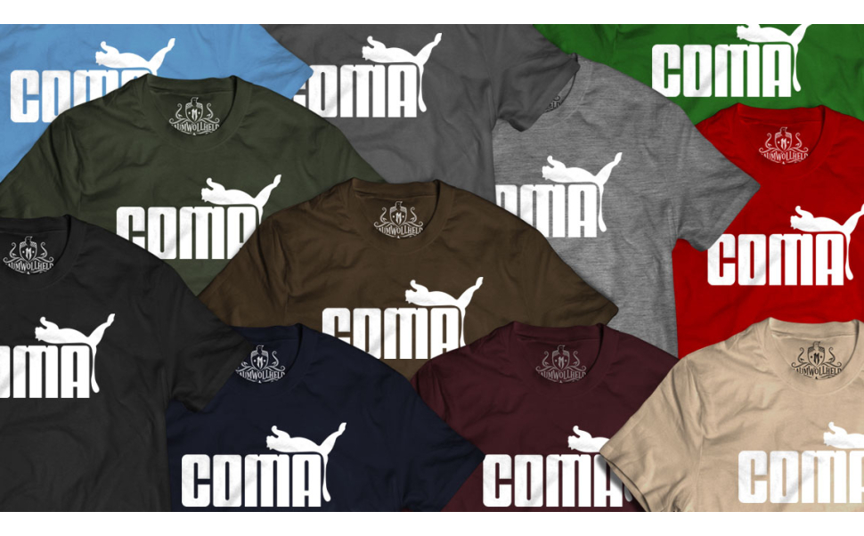 Ein wilder Stil für die Party-Perfektion: Das Coma T-Shirt