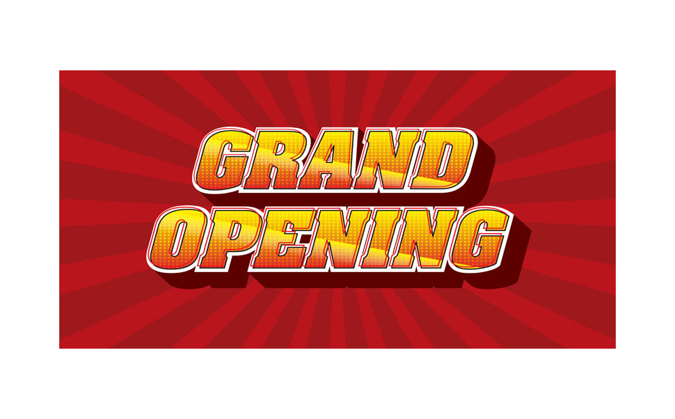 Eröffnung unsere Onlineshops.