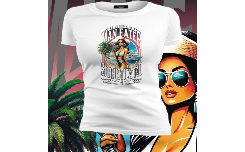 Man Eater Female Tshirt